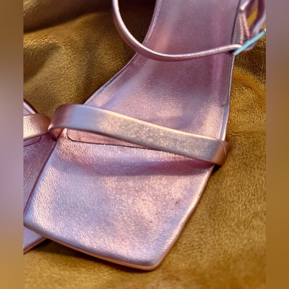 PINK Strappy Heels - Picture 3 of 4